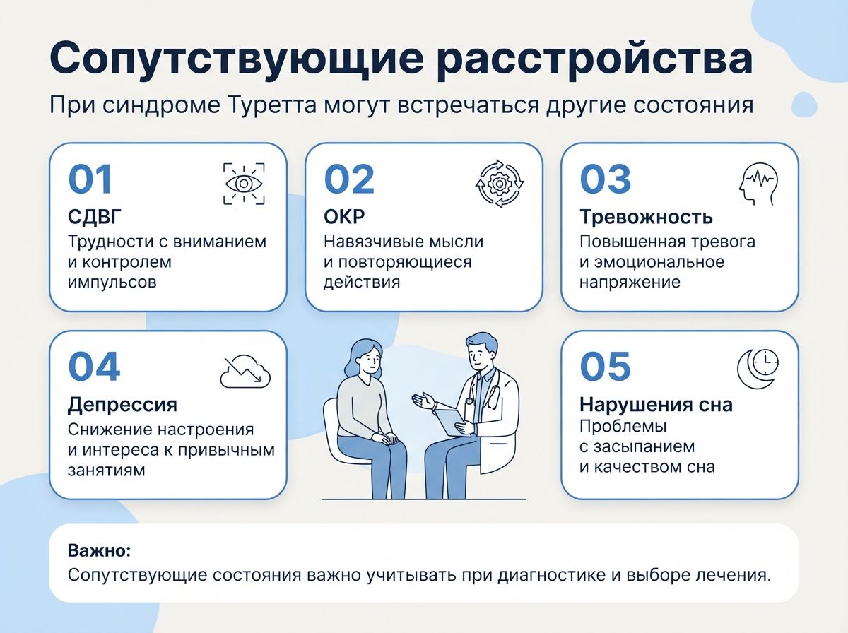 Лечение синдрома Туретта в Белёве инфографика